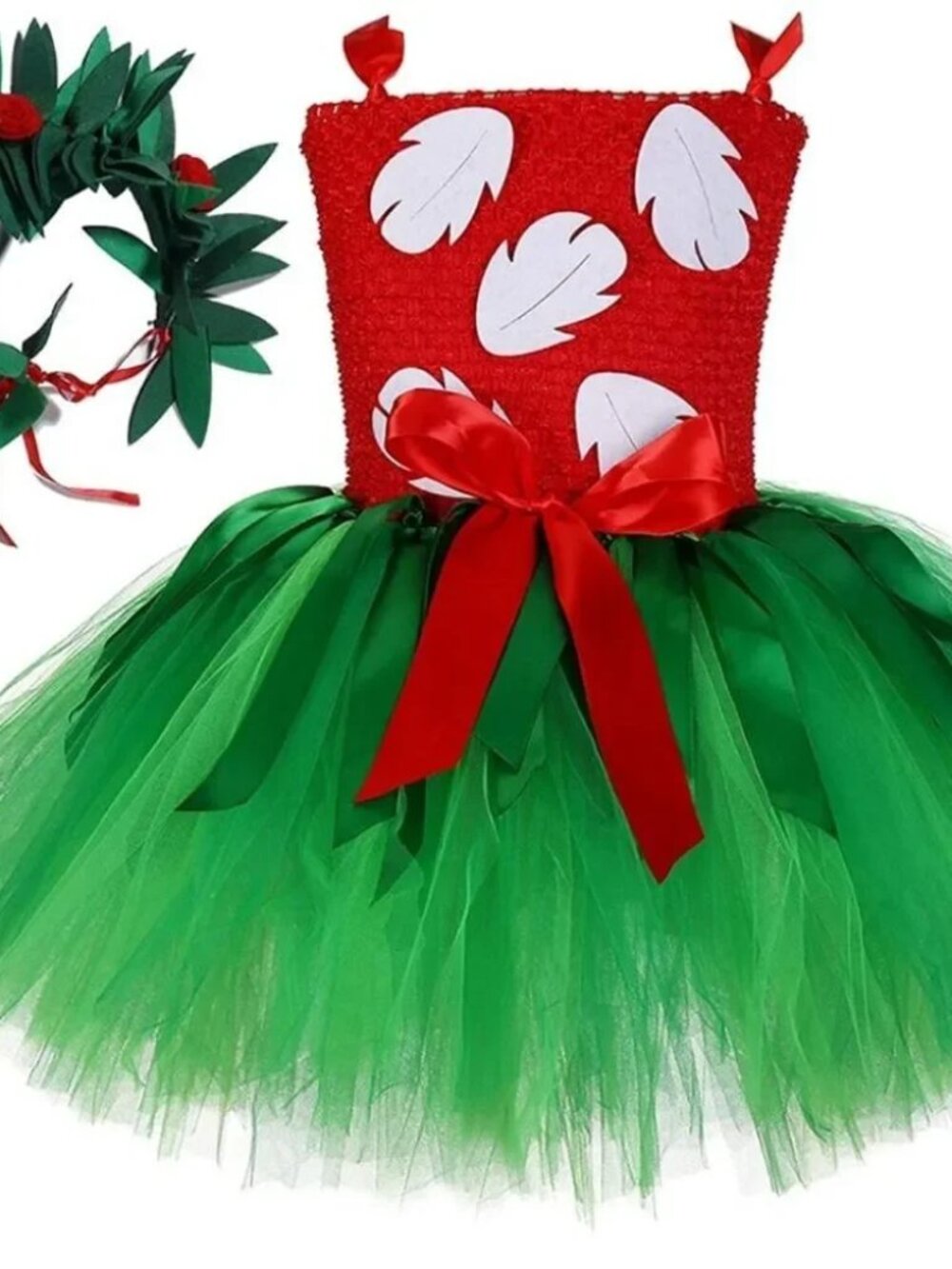 Lilo costume with headpiece.